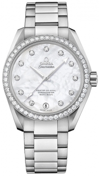Buy this new Omega Aqua Terra 150m Master Co-Axial 38.5mm 231.15.39.21.55.001 ladies watch for the discount price of £9,979.00. UK Retailer.