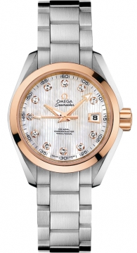 Buy this new Omega Aqua Terra Ladies Automatic 30mm 231.20.30.20.55.003 ladies watch for the discount price of £4,968.00. UK Retailer.