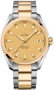 Buy this new Omega Aqua Terra 150m Master Co-Axial 41.5mm 231.20.42.21.08.001 mens watch for the discount price of £7,200.00. UK Retailer.