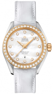 Buy this new Omega Aqua Terra 150m Master Co-Axial 34mm 231.28.34.20.55.004 ladies watch for the discount price of £10,217.00. UK Retailer.