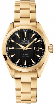 Buy this new Omega Aqua Terra Ladies Automatic 34mm 231.50.34.20.01.001 ladies watch for the discount price of £15,849.00. UK Retailer.