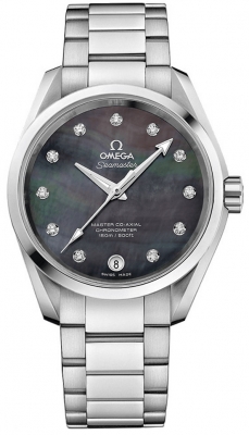 Buy this new Omega Aqua Terra 150m Master Co-Axial 38.5mm 231.10.39.21.57.001 ladies watch for the discount price of £5,069.00. UK Retailer.