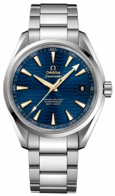 Buy this new Omega Aqua Terra 150m Master Co-Axial 41.5mm 231.10.42.21.03.006 mens watch for the discount price of £3,600.00. UK Retailer.