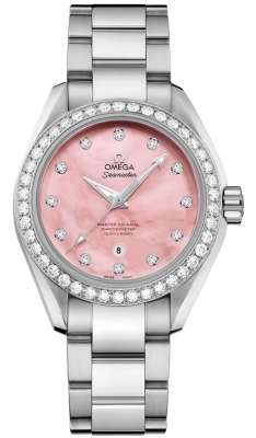 Buy this new Omega Aqua Terra 150m Master Co-Axial 34mm 231.15.34.20.57.003 ladies watch for the discount price of £9,108.00. UK Retailer.