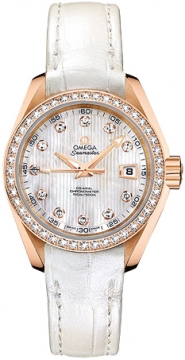 Buy this new Omega Aqua Terra Ladies Automatic 30mm 231.58.30.20.55.001 ladies watch for the discount price of £10,872.00. UK Retailer.