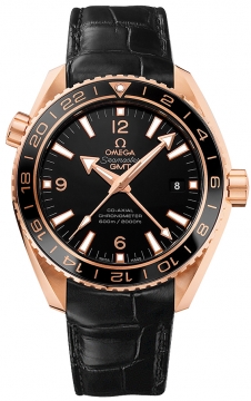 Buy this new Omega Planet Ocean GMT 600m 232.63.44.22.01.001 mens watch for the discount price of £18,700.00. UK Retailer.