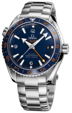 Buy this new Omega Planet Ocean GMT 600m 232.30.44.22.03.001 mens watch for the discount price of £4,892.00. UK Retailer.