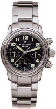 Buy this new Blancpain Leman Flyback Chronograph 2385f-1130-71 ladies watch for the discount price of &pound;7,380.00. UK Retailer.