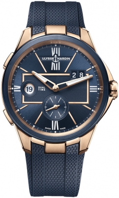 Buy this new Ulysse Nardin Blast Dual Time 42mm 242-20-3/43 mens watch for the discount price of £16,243.50. UK Retailer.