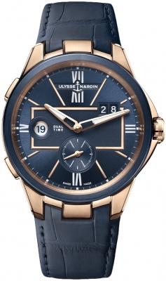 Buy this new Ulysse Nardin Blast Dual Time 42mm 242-20/43 mens watch for the discount price of £16,243.50. UK Retailer.