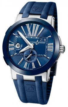 Buy this new Ulysse Nardin Executive Dual Time 43mm 243-00-3/43 mens watch for the discount price of £6,460.00. UK Retailer.