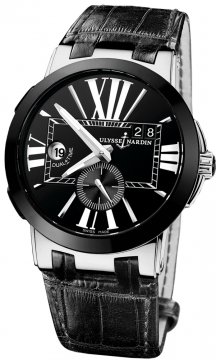Buy this new Ulysse Nardin Executive Dual Time 43mm 243-00/42 mens watch for the discount price of £6,205.00. UK Retailer.