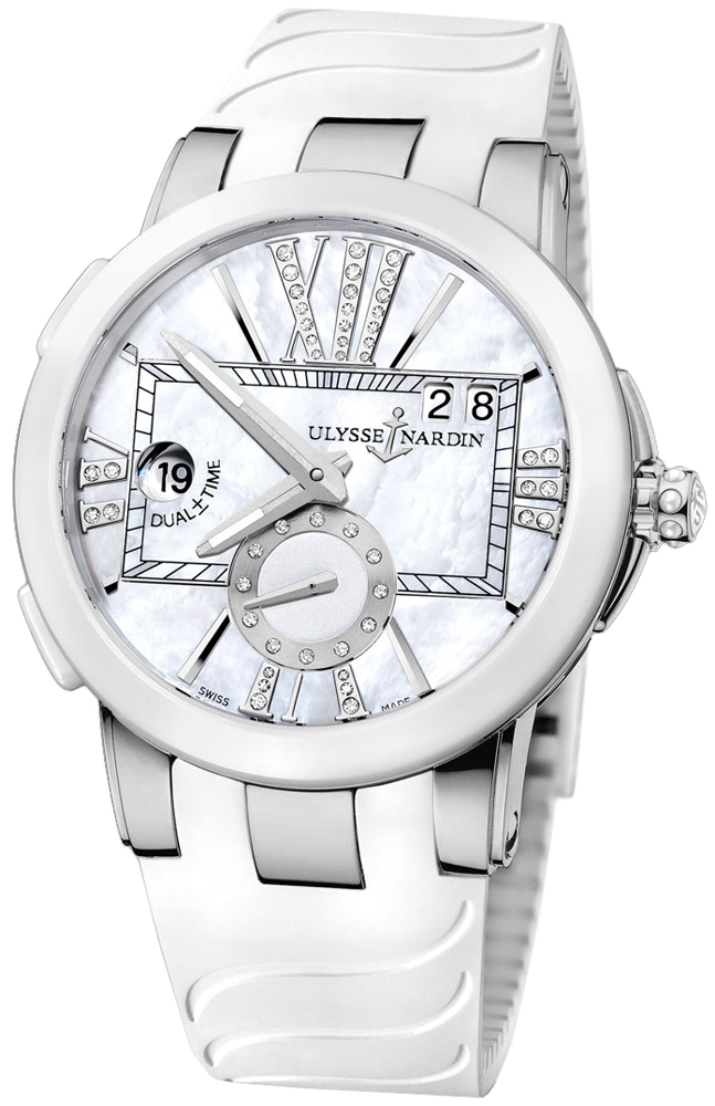 ulysse nardin executive dual time lady