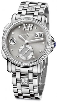Buy this new Ulysse Nardin GMT Big Date 37mm 243-22B-7/30-02 ladies watch for the discount price of £9,995.00. UK Retailer.