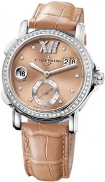 Buy this new Ulysse Nardin GMT Big Date 37mm 243-22B/30-09 ladies watch for the discount price of £9,270.00. UK Retailer.
