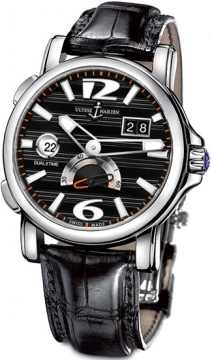 Buy this new Ulysse Nardin GMT Big Date 42mm 243-55/62 mens watch for the discount price of £4,594.00. UK Retailer.