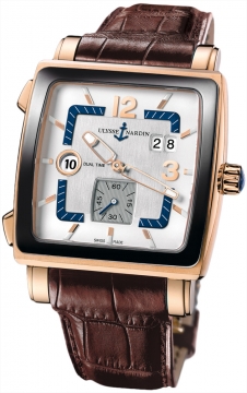 Buy this new Ulysse Nardin Quadrato Dual Time 246-92cer/600 mens watch for the discount price of £20,780.00. UK Retailer.