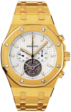 Buy this new Audemars Piguet Royal Oak Tourbillon Chronograph 25977ba.oo.1205ba.02 mens watch for the discount price of &pound;160,300.00. UK Retailer.
