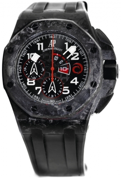 Buy this new Audemars Piguet Royal Oak Offshore Chronograph Special Editions CARBON ALINGHI 26062fs.oo.a002ca.01 mens watch for the discount price of £35,530.00. UK Retailer.