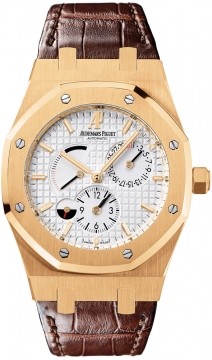Buy this new Audemars Piguet Royal Oak Dual Time Power Reserve 26120or.oo.d088cr.01 mens watch for the discount price of £28,029.00. UK Retailer.