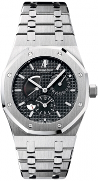 Buy this new Audemars Piguet Royal Oak Dual Time Power Reserve 26120st.oo.1220st.03 mens watch for the discount price of £15,480.00. UK Retailer.