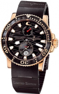 Buy this new Ulysse Nardin Maxi Marine Diver Black Surf 266-37LE-3B mens watch for the discount price of £19,861.00. UK Retailer.