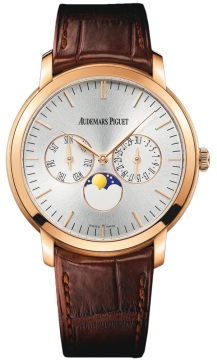 Buy this new Audemars Piguet Jules Audemars Moonphase Calendar 26385or.oo.a088cr.01 mens watch for the discount price of £23,530.00. UK Retailer.