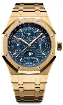 Buy this new Audemars Piguet Royal Oak Perpetual Calendar 41mm 26574ba.oo.1220ba.01 mens watch for the discount price of £0.00. UK Retailer.