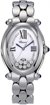 Buy this new Chopard Happy Sport Oval 7 Floating Diamonds 278418-3002 ladies watch for the discount price of &pound;5,280.00. UK Retailer.