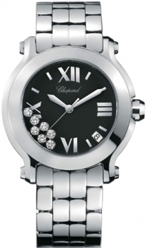 Buy this new Chopard Happy Sport Round Quartz 36mm 278477-3004 ladies watch for the discount price of &pound;5,584.00. UK Retailer.