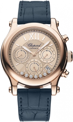 Buy this new Chopard Happy Sport Chrono 40mm 274653-5001 ladies watch for the discount price of £24,480.00. UK Retailer.