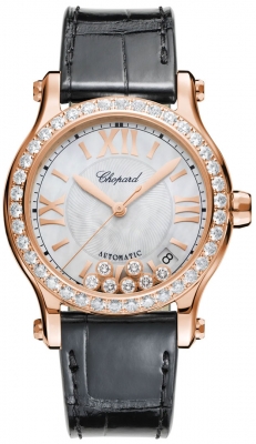 Buy this new Chopard Happy Sport Automatic 36mm 274808-5006 ladies watch for the discount price of £22,100.00. UK Retailer.