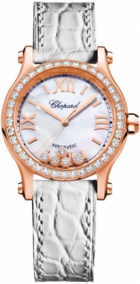 Buy this new Chopard Happy Sport Automatic 30mm 274893-5010 ladies watch for the discount price of £18,530.00. UK Retailer.