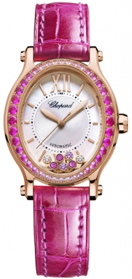 Buy this new Chopard Happy Sport Oval Automatic 275362-5003 ladies watch for the discount price of £17,935.00. UK Retailer.
