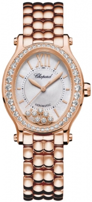 Buy this new Chopard Happy Sport Oval Automatic 275362-5005 ladies watch for the discount price of £30,175.00. UK Retailer.
