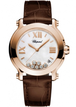 Buy this new Chopard Happy Sport Round Quartz 36mm 277471-5002 ladies watch for the discount price of £8,747.00. UK Retailer.