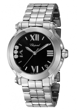 Buy this new Chopard Happy Sport Round Quartz 36mm 278477-3014 ladies watch for the discount price of £4,822.00. UK Retailer.