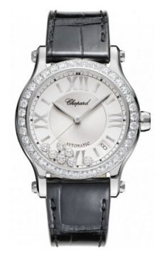 Buy this new Chopard Happy Sport Automatic 36mm 278559-3003 ladies watch for the discount price of £15,810.00. UK Retailer.