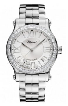 Buy this new Chopard Happy Sport Automatic 36mm 278559-3004 ladies watch for the discount price of £15,760.00. UK Retailer.