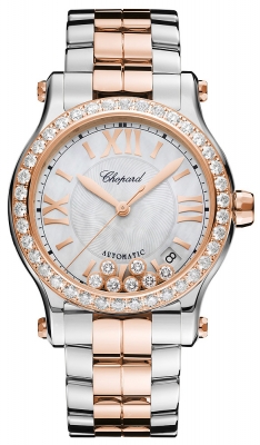 Buy this new Chopard Happy Sport Automatic 36mm 278559-6007 ladies watch for the discount price of £18,744.00. UK Retailer.
