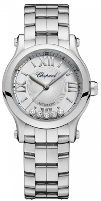 Buy this new Chopard Happy Sport Automatic 30mm 278573-3012 ladies watch for the discount price of £6,553.00. UK Retailer.