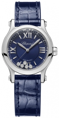 Buy this new Chopard Happy Sport Automatic 30mm 278573-3016 ladies watch for the discount price of £5,423.00. UK Retailer.