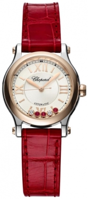 Buy this new Chopard Happy Sport Automatic 30mm 278573-6026 ladies watch for the discount price of £6,511.00. UK Retailer.