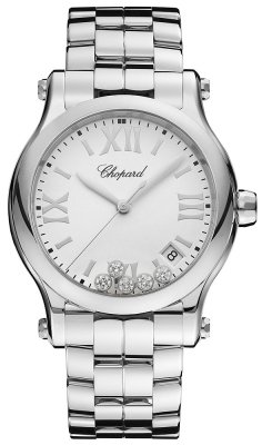 Buy this new Chopard Happy Sport Round Quartz 36mm 278582-3002 ladies watch for the discount price of £5,788.00. UK Retailer.