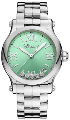 Buy this new Chopard Happy Sport Round Quartz 36mm 278582-3011 ladies watch for the discount price of £5,967.00. UK Retailer.