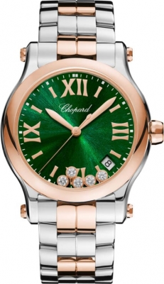 Buy this new Chopard Happy Sport Round Quartz 36mm 278582-6006 ladies watch for the discount price of £11,390.00. UK Retailer.