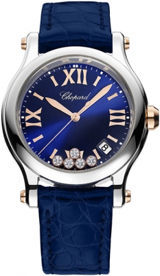 Buy this new Chopard Happy Sport Round Quartz 36mm 278582-6012 ladies watch for the discount price of £5,151.00. UK Retailer.