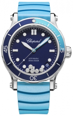 Buy this new Chopard Happy Ocean 278587-3001 ladies watch for the discount price of £7,335.00. UK Retailer.