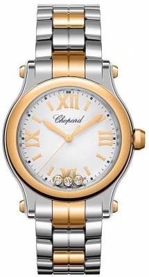 Buy this new Chopard Happy Sport Round Quartz 30mm 278590-6002 ladies watch for the discount price of £7,242.00. UK Retailer.