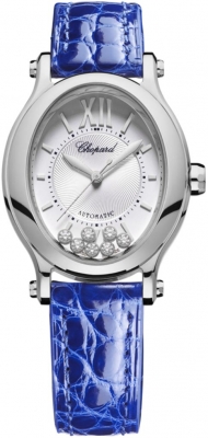 Buy this new Chopard Happy Sport Oval Automatic 278602-3001 ladies watch for the discount price of £6,978.00. UK Retailer.